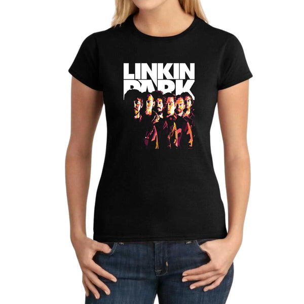 Playera Mujer Rock Linkin Park Ilustración 1174