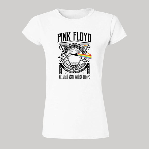 Playera Mujer Rock Pink Floyd Dark Side Moon 000616B