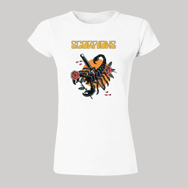 Playera Mujer Rock Scorpions Knife 000618B