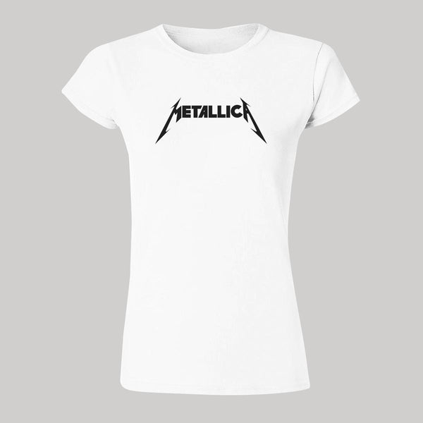 Playera Mujer Rock Metallica Logo 723B