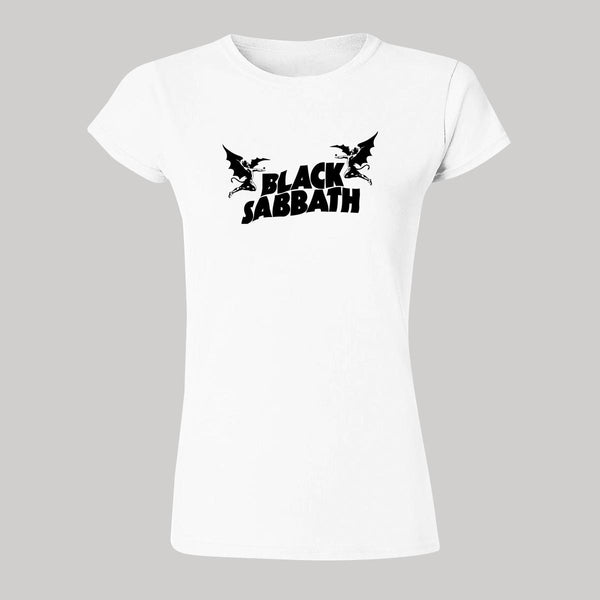 Playera Mujer Rock Black Sabbath Logo Metal 868B