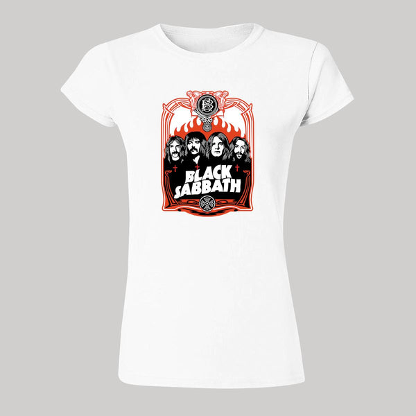 Playera Mujer Rock Black Sabbath Banda 869B