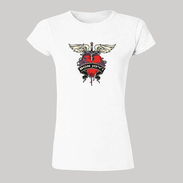 Playera Mujer Rock Bon Jovi Logo 873B