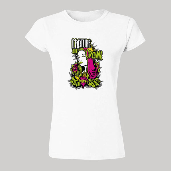 Playera Mujer Rock Capture the crown Sticker Mujer 874B