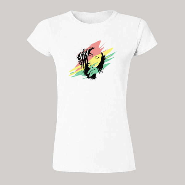 Playera Mujer Rock Bob Marley Reggae 884B