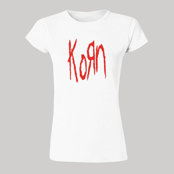 Playera Mujer Rock Korn Logo 901B