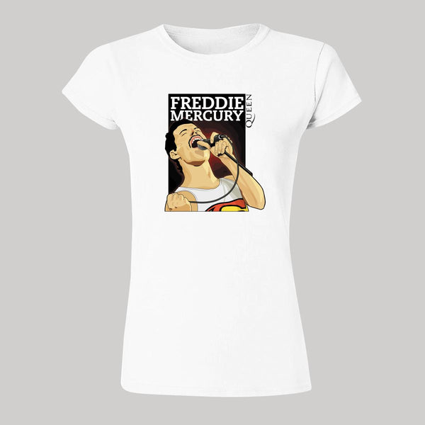 Playera Mujer Rock Freddie Mercury Queen 907B