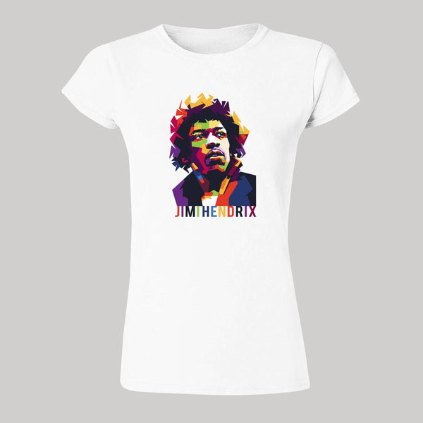 Playera Mujer Rock Jimi Hendrix Póster 926B