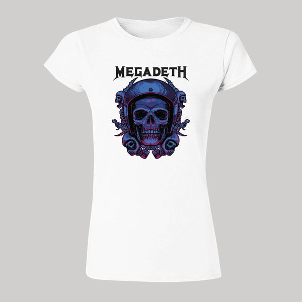 Playera Mujer Rock Megadeth Póster 936B