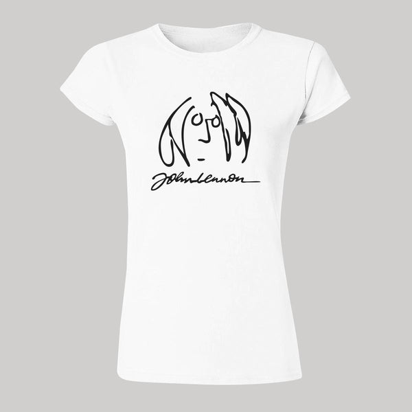 Playera Mujer Rock John Lennon Ilustración 940B