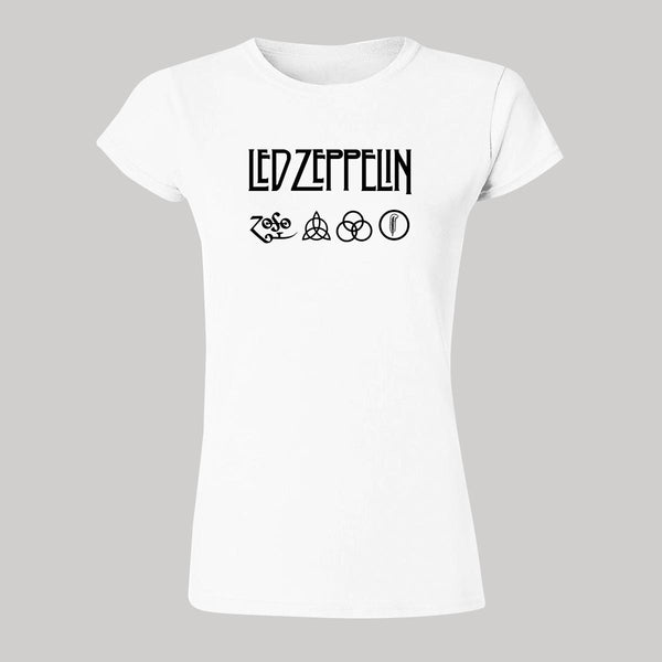 Playera Mujer Rock Led Zeppelin Logo 944B