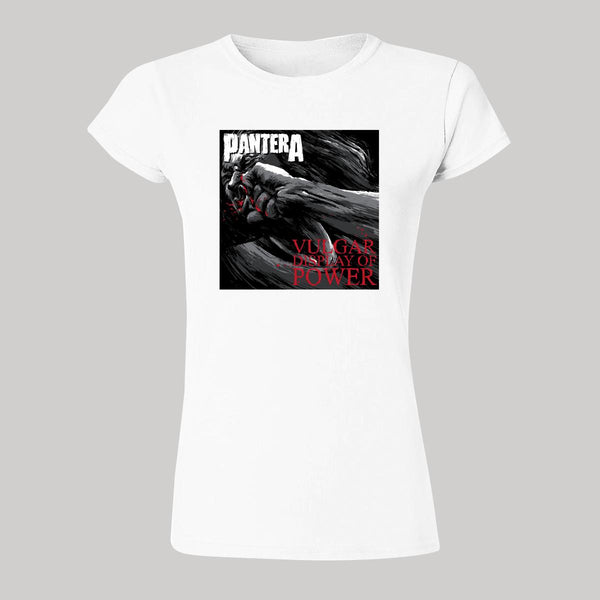 Playera Mujer Rock Pantera Vulgar display of power 965B