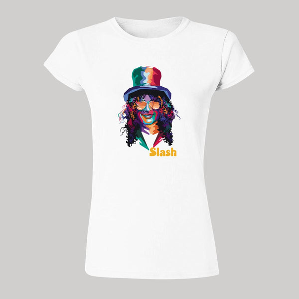 Playera Mujer Rock Guns N' Roses Slash Rostro 978B