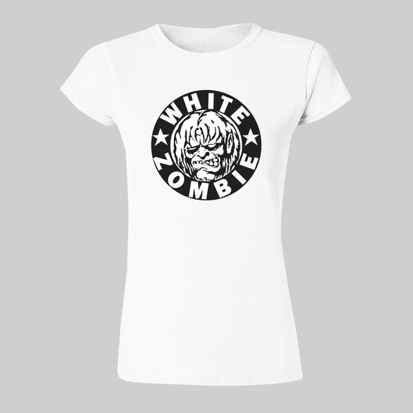 Playera Mujer Rock White Zombie Póster 991B