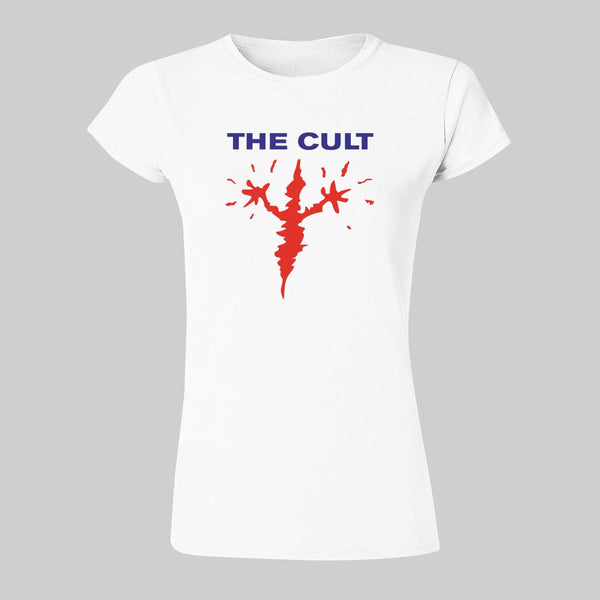 Playera Mujer Rock The Cult Logo 999B