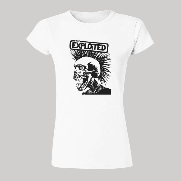 Playera Mujer Rock The Exploited Ilustración 1000B