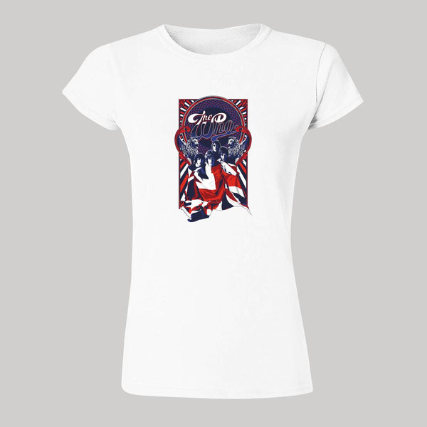 Playera Mujer Rock The Who Ilustración 1018B