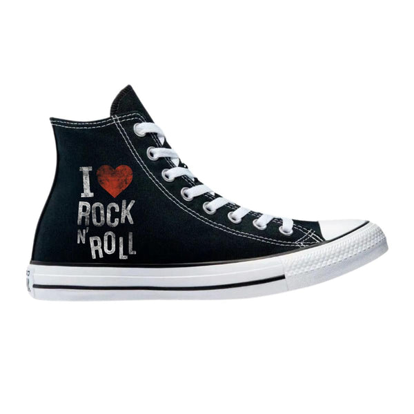 Tenis Converse Chuck Taylor All Star Bota I Love Rock 613N