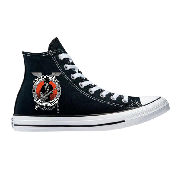 Tenis Converse Chuck Taylor All Star Bota Motorhead 617N