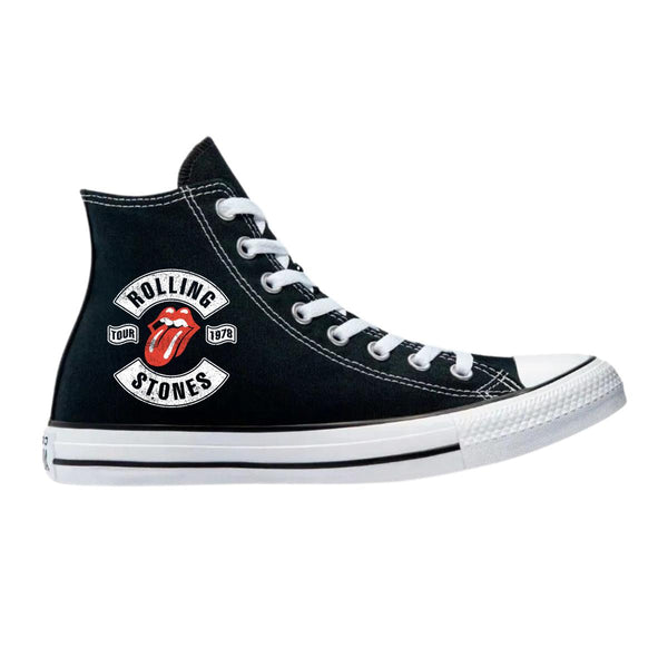 Tenis Converse Chuck Taylor All Star Bota RollingStones 619N