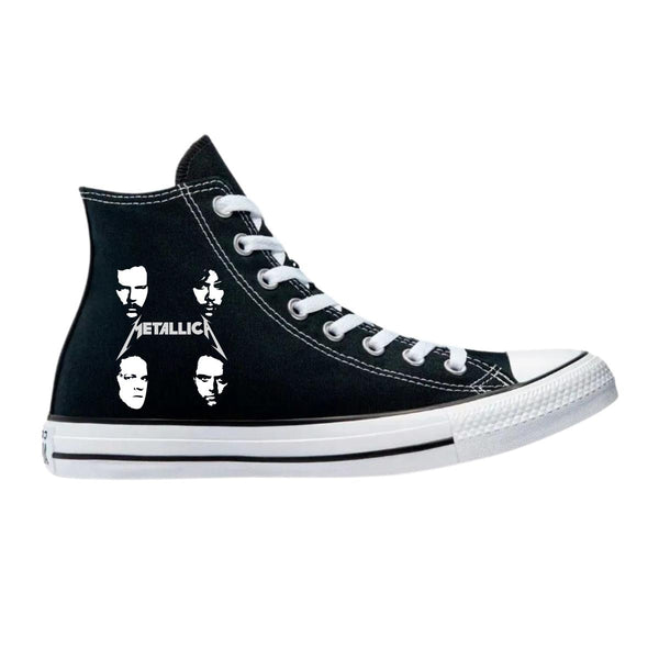 Tenis Converse Chuck Taylor All Star Bota Metallica RostroN