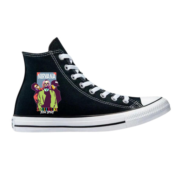 Tenis Converse Chuck Taylor All Star Bota Nirvana SmellsN