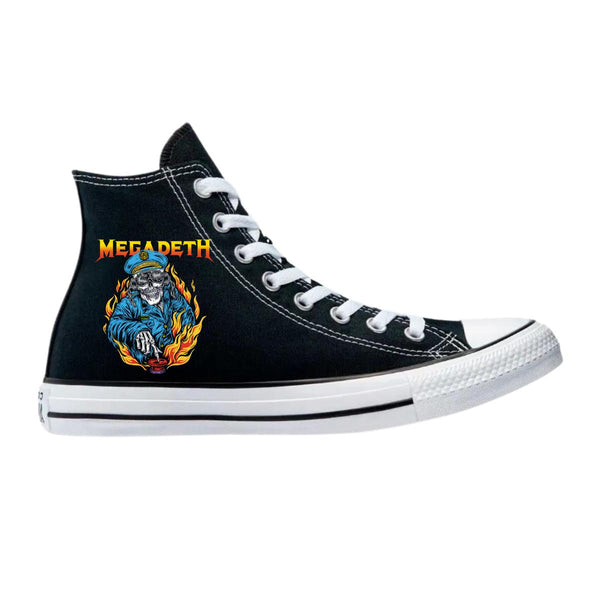 Tenis Converse Chuck Taylor All Star Bota Megadeth 935N