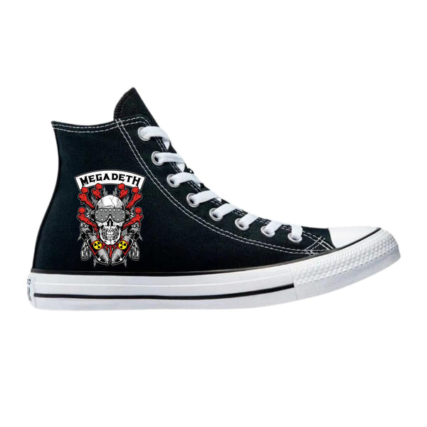 Tenis Converse Chuck Taylor All Star Bota Megadeth 937N