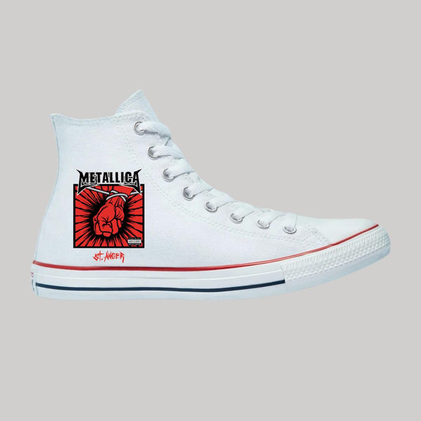 Tenis Converse Chuck Taylor All Star Bota Metallica AngerB