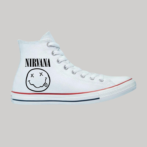 Tenis Converse Chuck Taylor All Star Bota Nirvana SmileyB