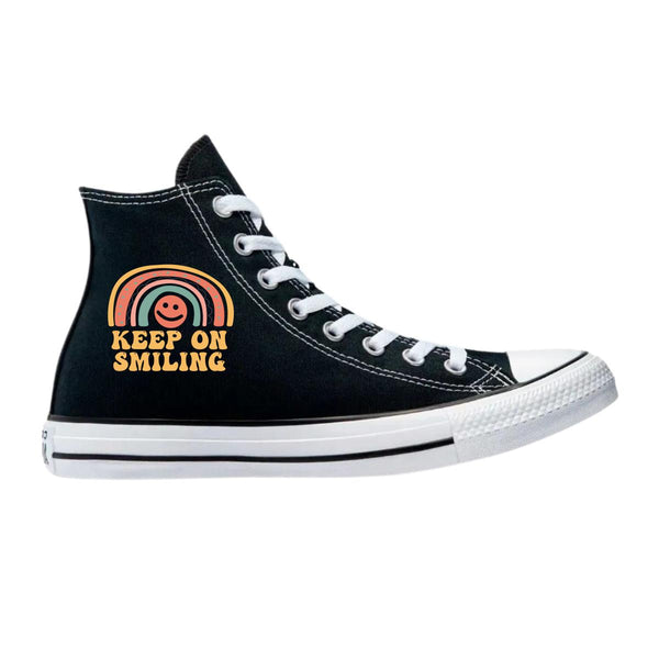 Tenis Converse Chuck Taylor All Star Bota Keep on smilingN