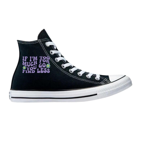 Tenis Converse Chuck Taylor All Star Bota Too much for youN