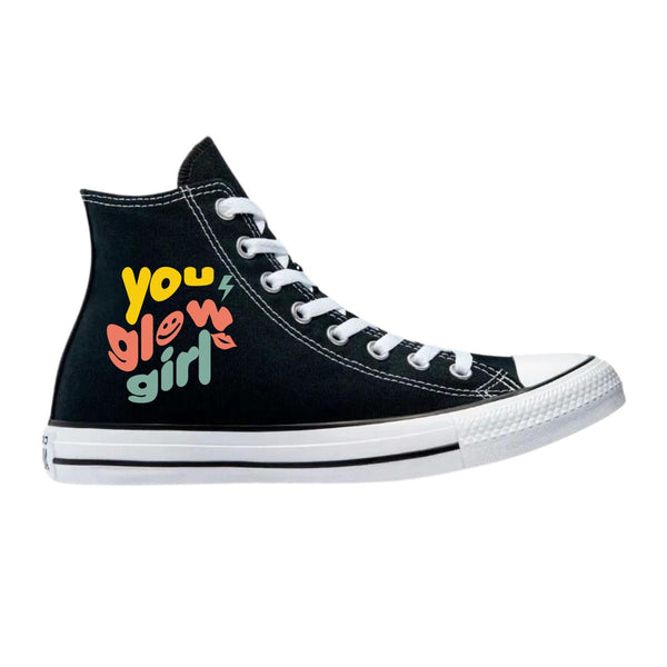 Tenis Converse Chuck Taylor All Star Bota You glow girlN