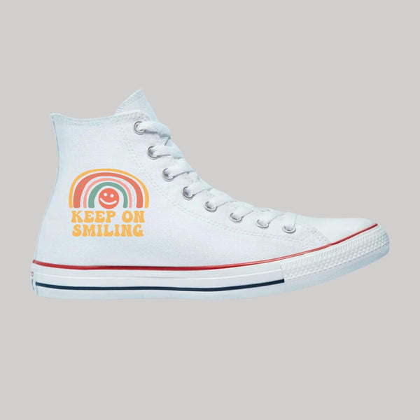 Tenis Converse Chuck Taylor All Star Bota Keep on smilingB