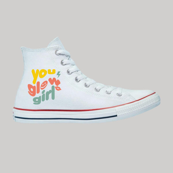 Tenis Converse Chuck Taylor All Star Bota You glow girlB