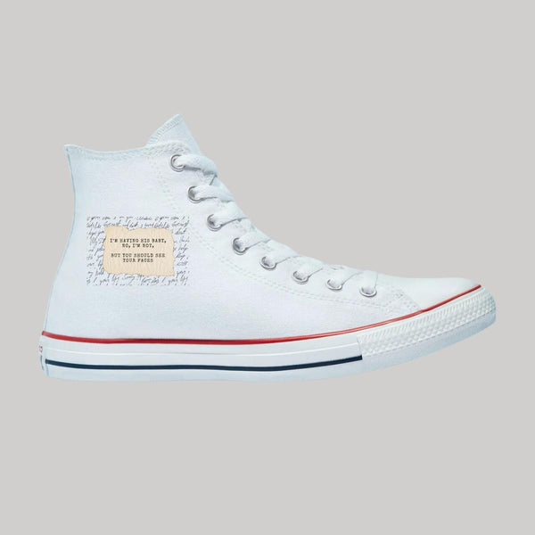 Tenis Converse Chuck Taylor All Star Bota Taylor Swift 750B