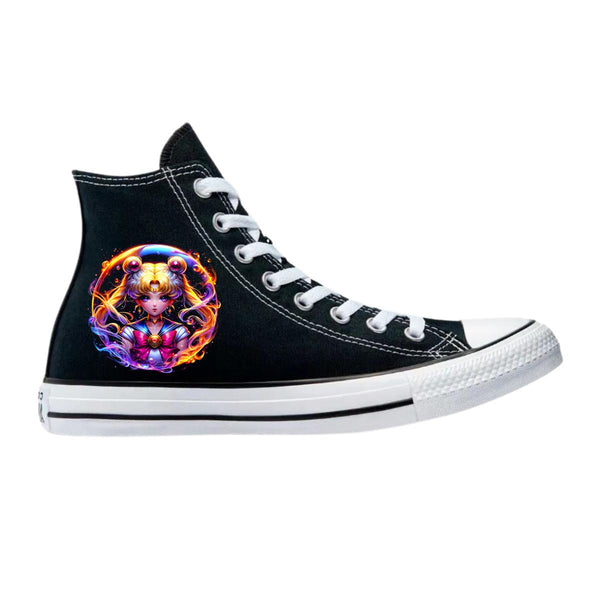 Tenis Converse Chuck Taylor All Star Bota Sailormoon 1036N