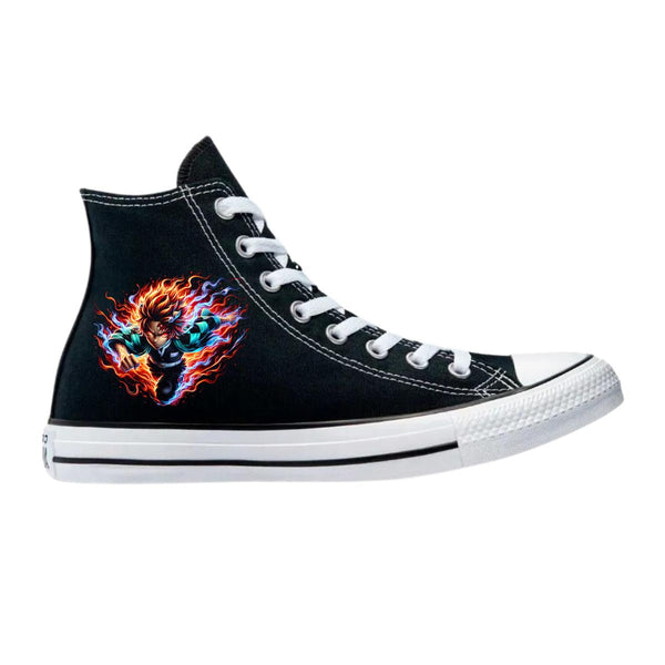 Tenis Converse Chuck Taylor All Star Bota Demon Slayer 1049N