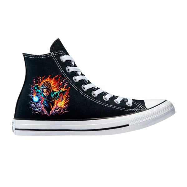 Tenis Converse Chuck Taylor All Star Bota Demon Slayer 1050N