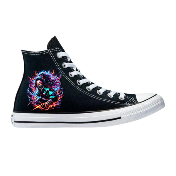 Tenis Converse Chuck Taylor All Star Bota Demon Slayer 1051N