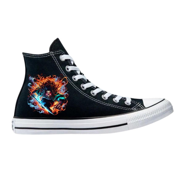 Tenis Converse Chuck Taylor All Star Bota Demon Slayer 1052N