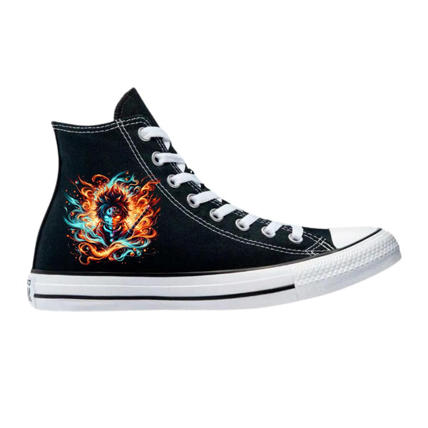 Tenis Converse Chuck Taylor All Star Bota Demon Slayer 1054N