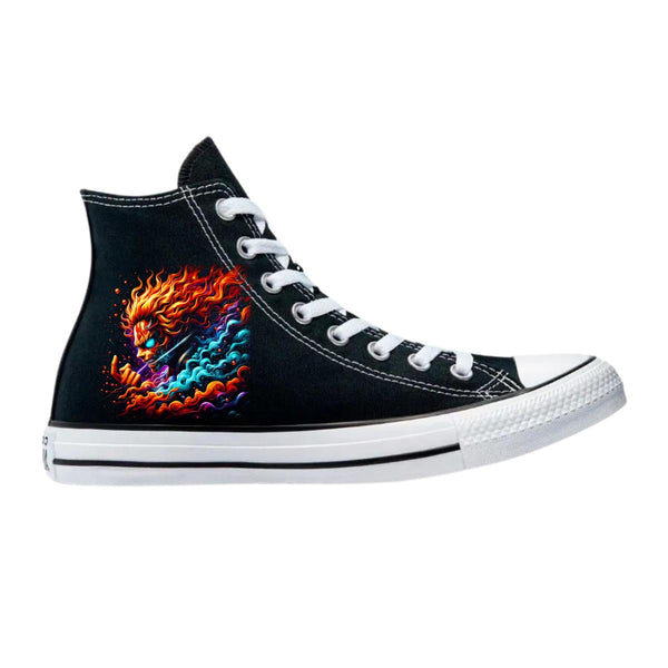 Tenis Converse Chuck Taylor All Star Bota Demon Slayer 1056N