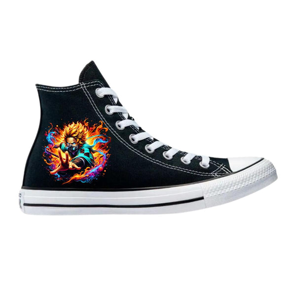 Tenis Converse Chuck Taylor All Star Bota Demon Slayer 1057N