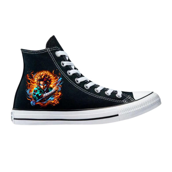 Tenis Converse Chuck Taylor All Star Bota Demon Slayer 1058N