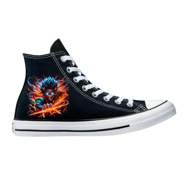 Tenis Converse Chuck Taylor All Star Bota Demon Slayer 1060N