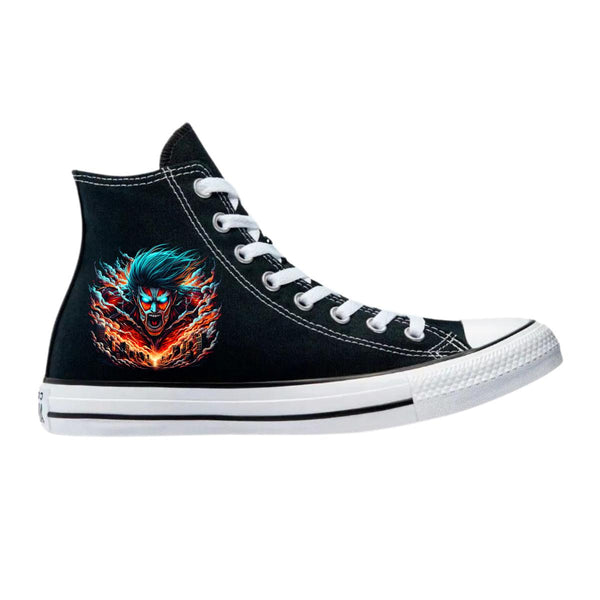 Tenis Converse Chuck Taylor All Star Bota Attack Titan 1066N