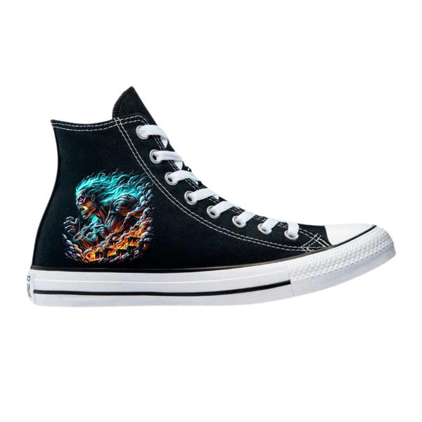 Tenis Converse Chuck Taylor All Star Bota Attack Titan 1068N