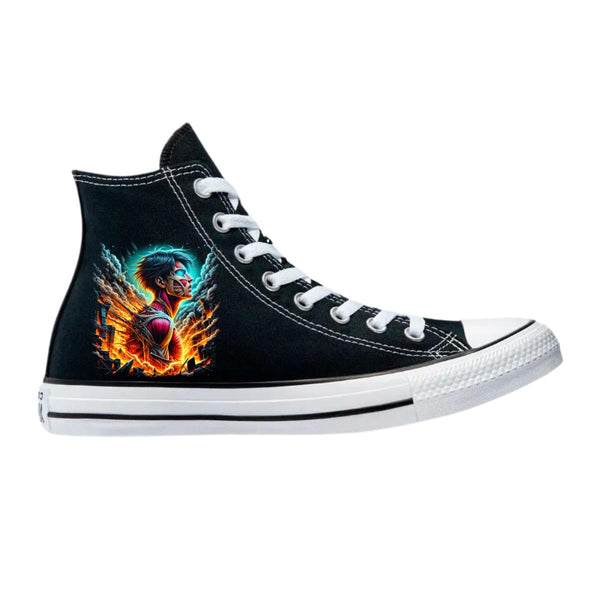 Tenis Converse Chuck Taylor All Star Bota Attack Titan 1081N