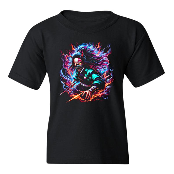 Playera Niño Niña Anime Demon Slayer Tanjiro Kamado 001051